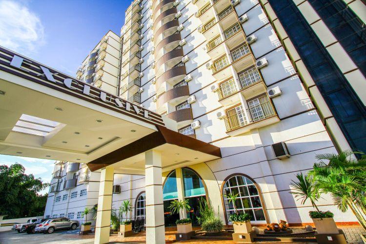 Diroma Exclusive - Piscinas Termais 24 Horas, Sauna, Copa Da Mamae, Limpeza Diaria, Estacionamento Gratis! カルダス・ノバス エクステリア 写真