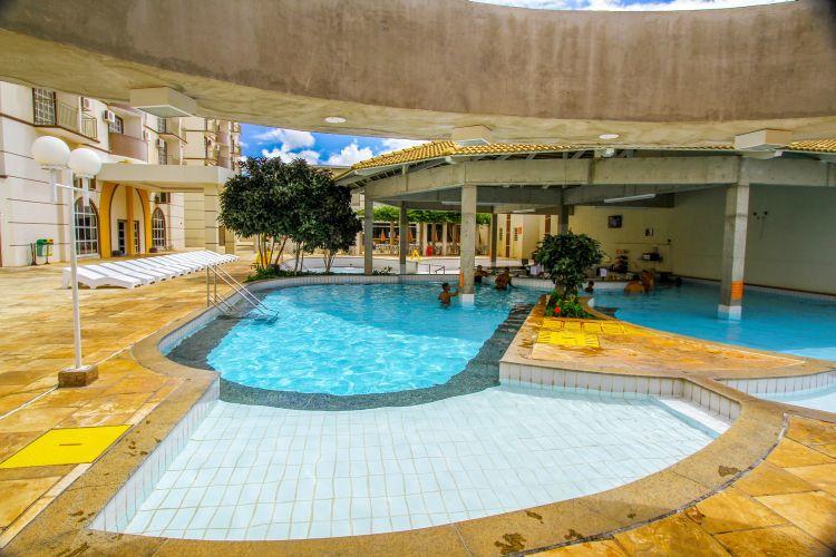 Diroma Exclusive - Piscinas Termais 24 Horas, Sauna, Copa Da Mamae, Limpeza Diaria, Estacionamento Gratis! カルダス・ノバス エクステリア 写真