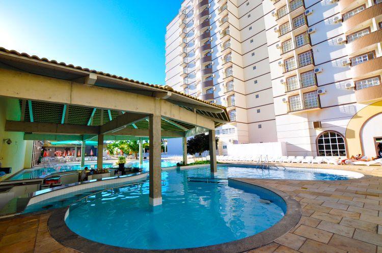 Diroma Exclusive - Piscinas Termais 24 Horas, Sauna, Copa Da Mamae, Limpeza Diaria, Estacionamento Gratis! カルダス・ノバス エクステリア 写真